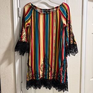 Long Sleeve Shoulder Dress